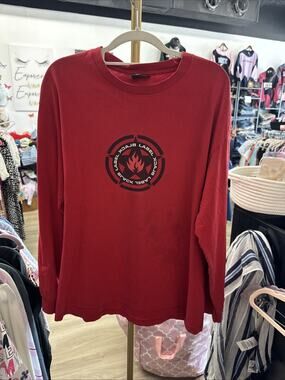 Vintage Black Label Long Sleeve Tee Shirt (large)
